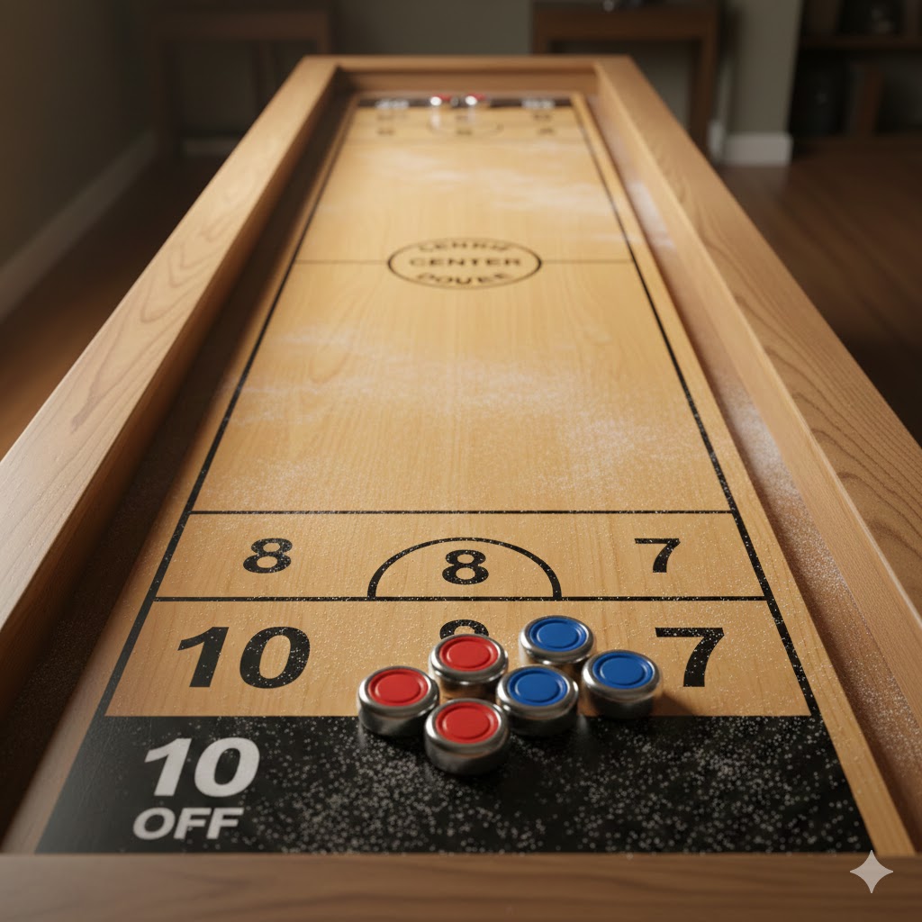 Shuffleboard regler